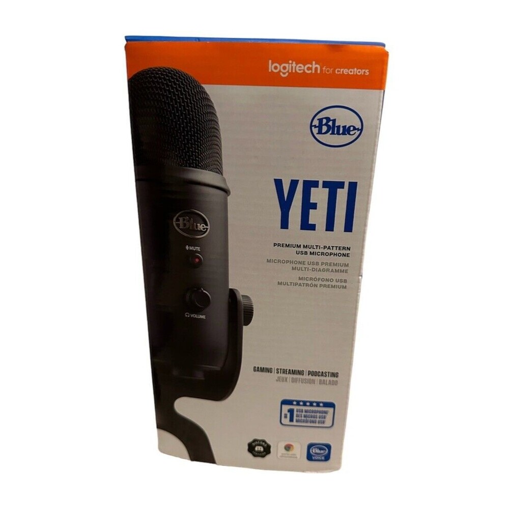 Logitech Blue Yeti Professional Multi-Pattern USB Condenser Microphone - Picture 2 of 6